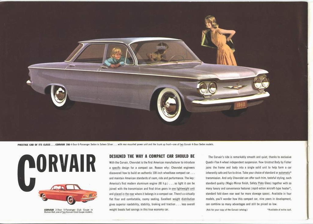 1960 Chevrolet Prestige Brochure Page 2